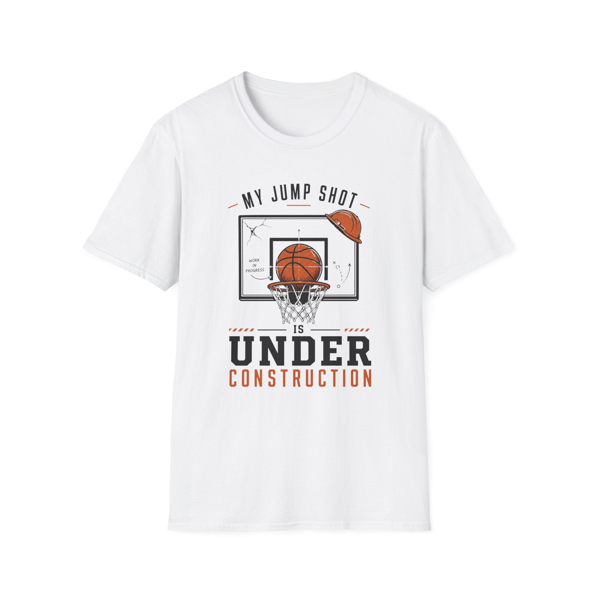 Jump Shot Under Construction T-Shirt