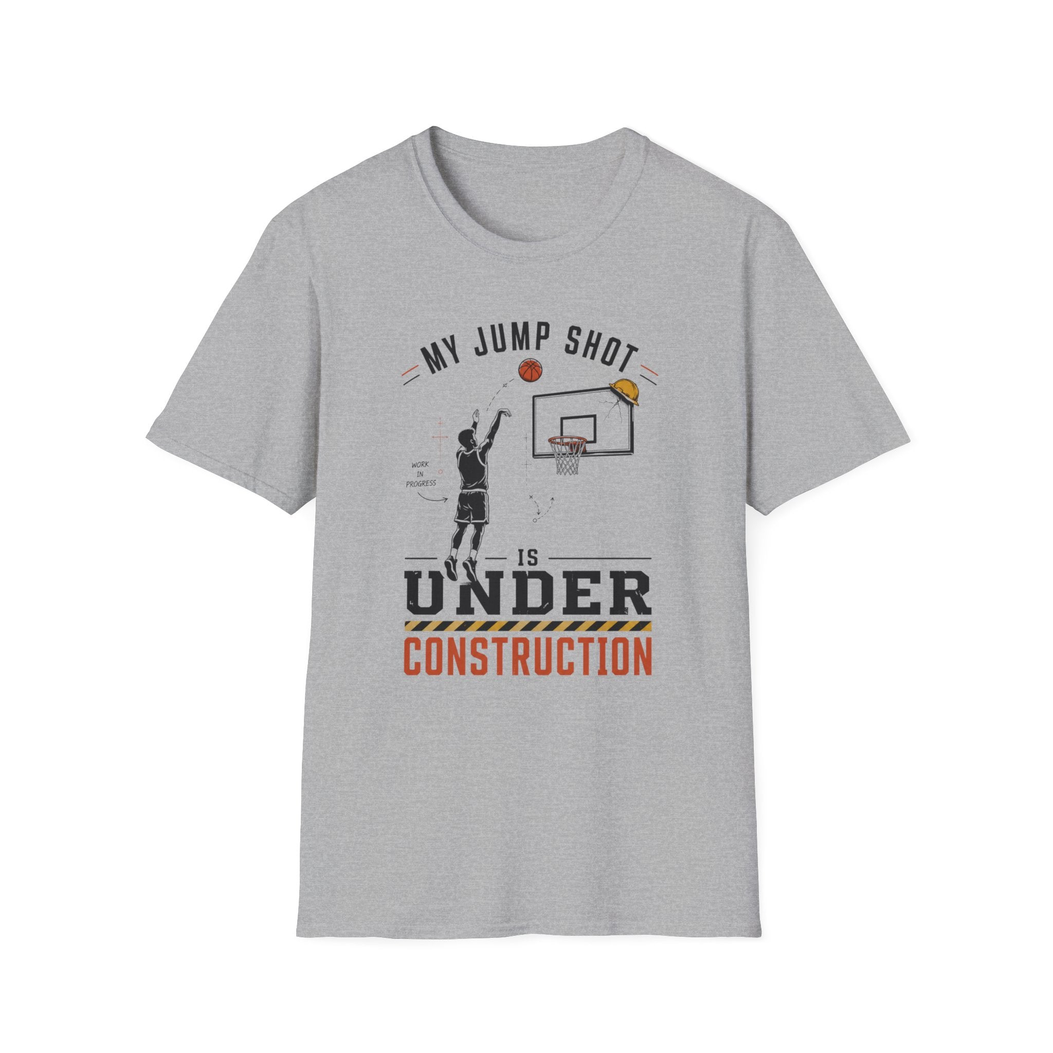 Jump Shot Under Construction 2 T-Shirt