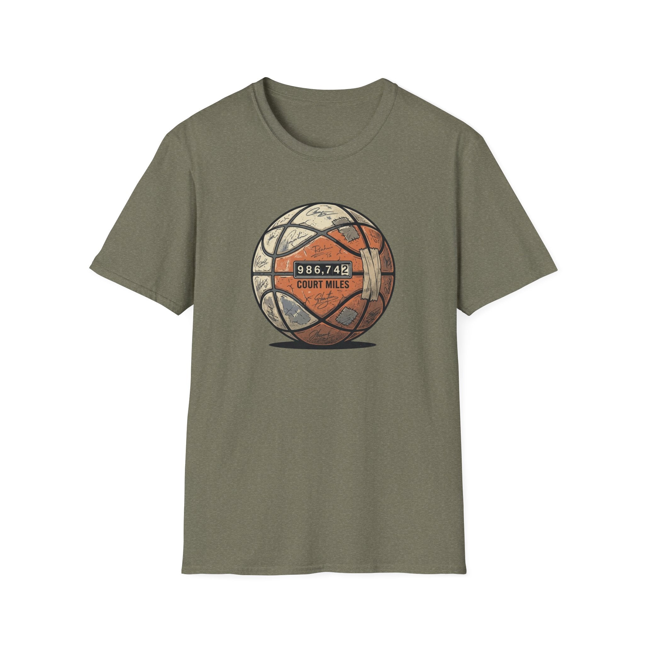 Basketball Pedometer T-Shirt