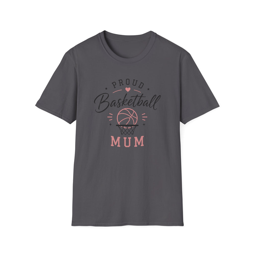 Proud Basketball Mum T-Shirt