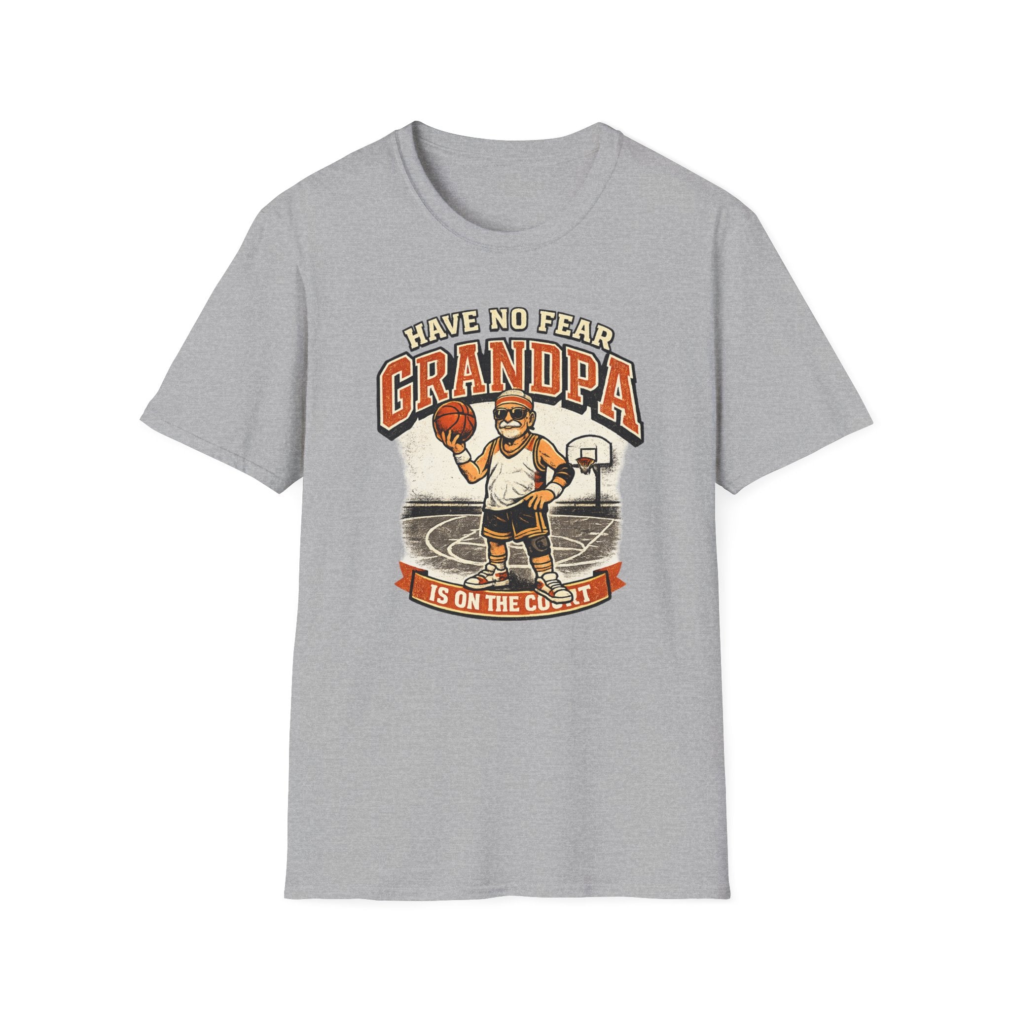 Grandpa On Court T-Shirt