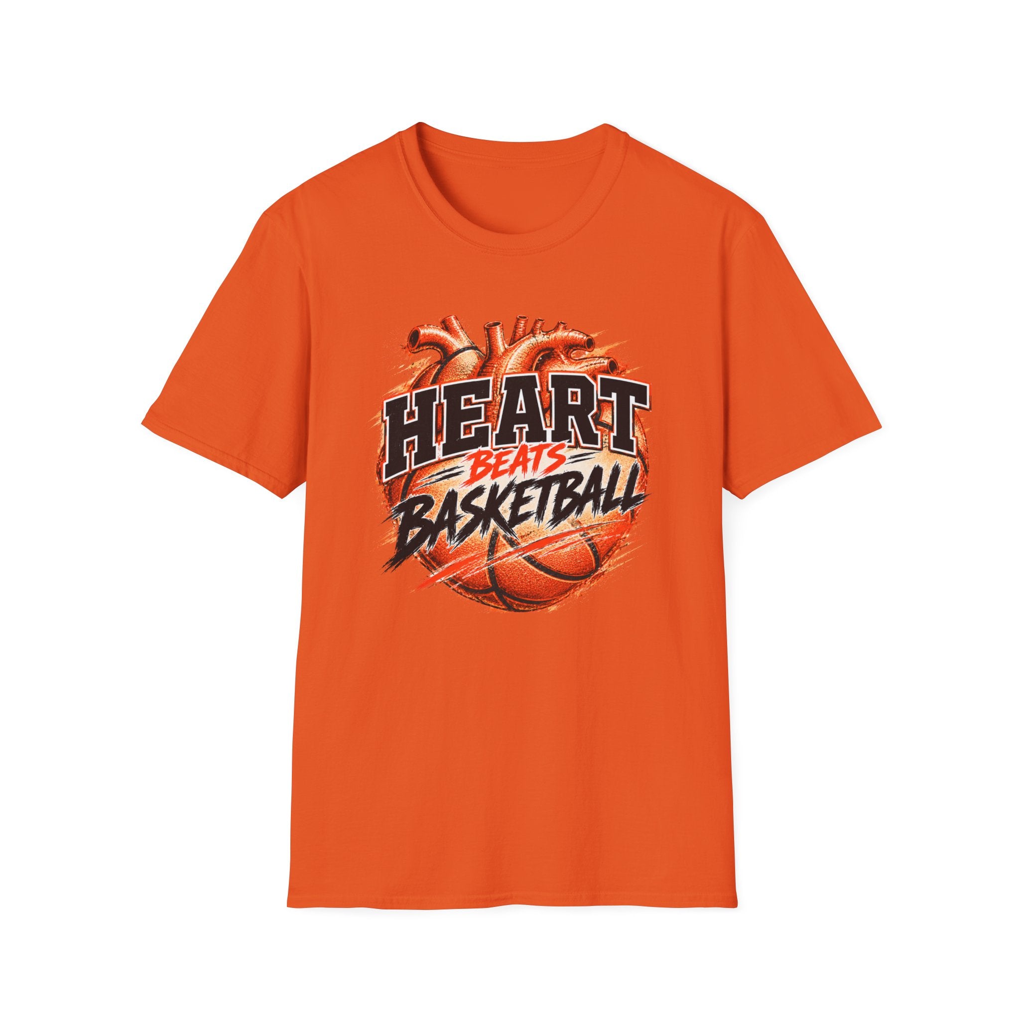 Heart Beats Basketball T-Shirt
