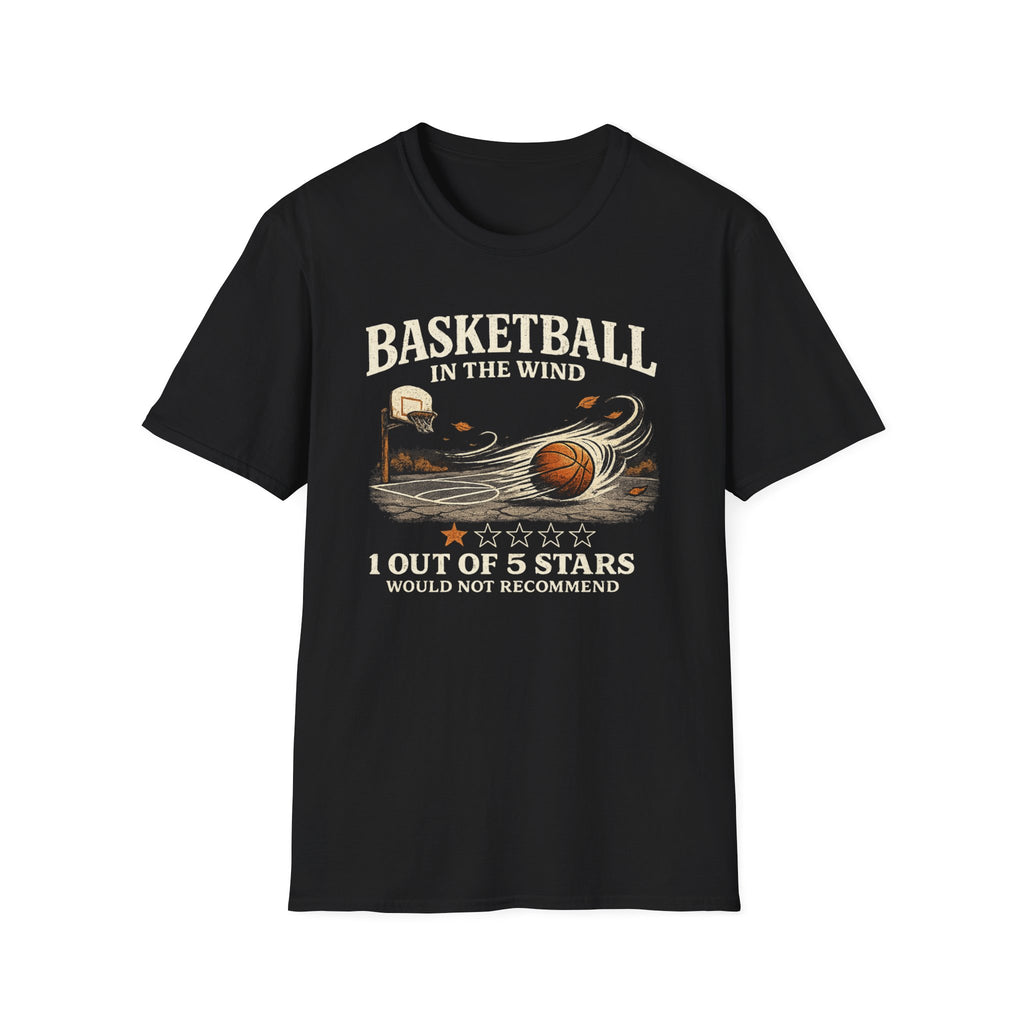Basketball In The Wind T-Shirt