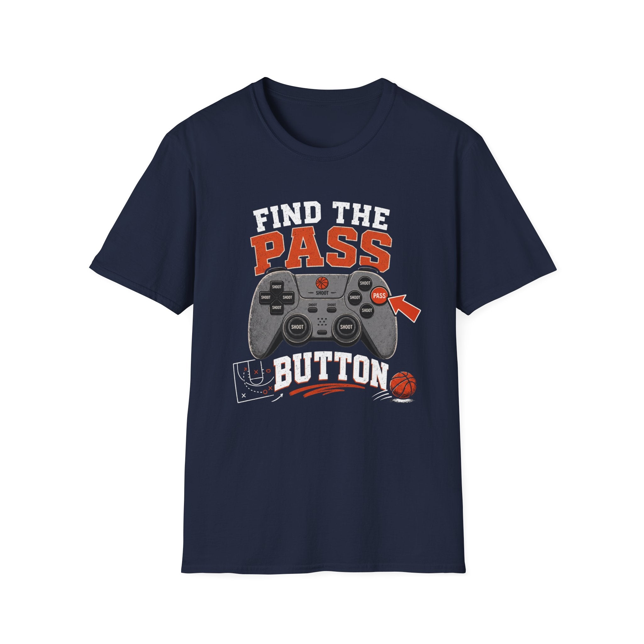 Find The Pass Button T-Shirt