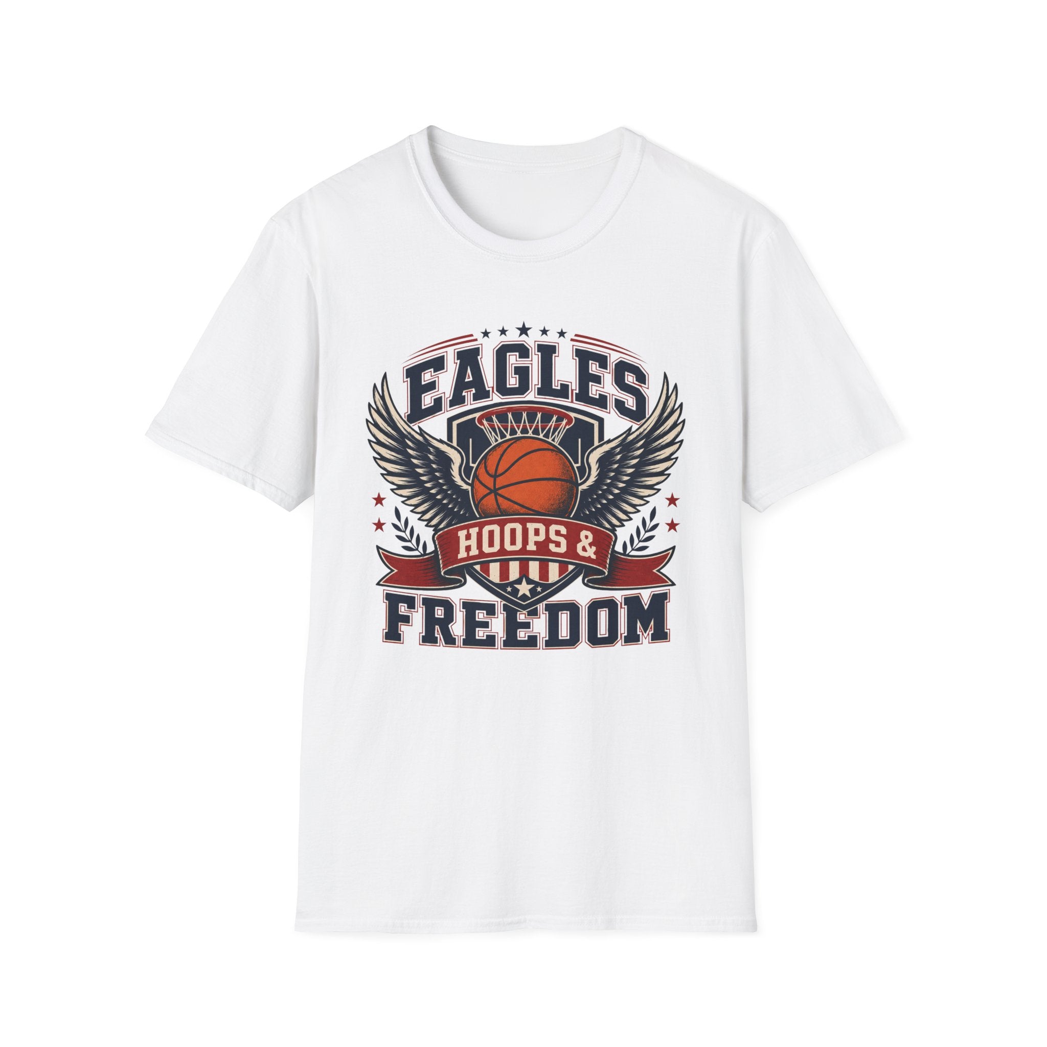 Eagles Hoops & Freedom T-Shirt