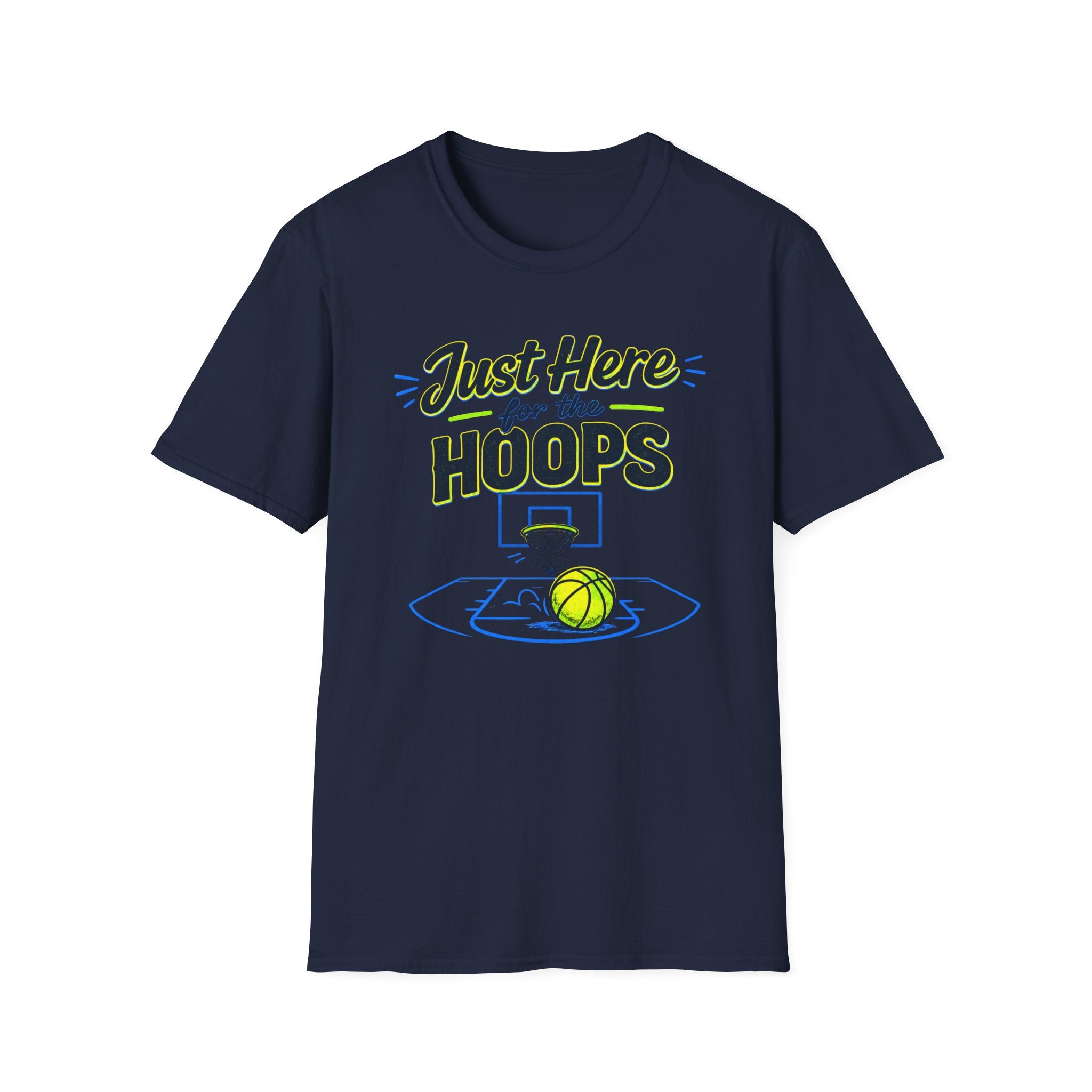 Just Here For The Hoops T-Shirt