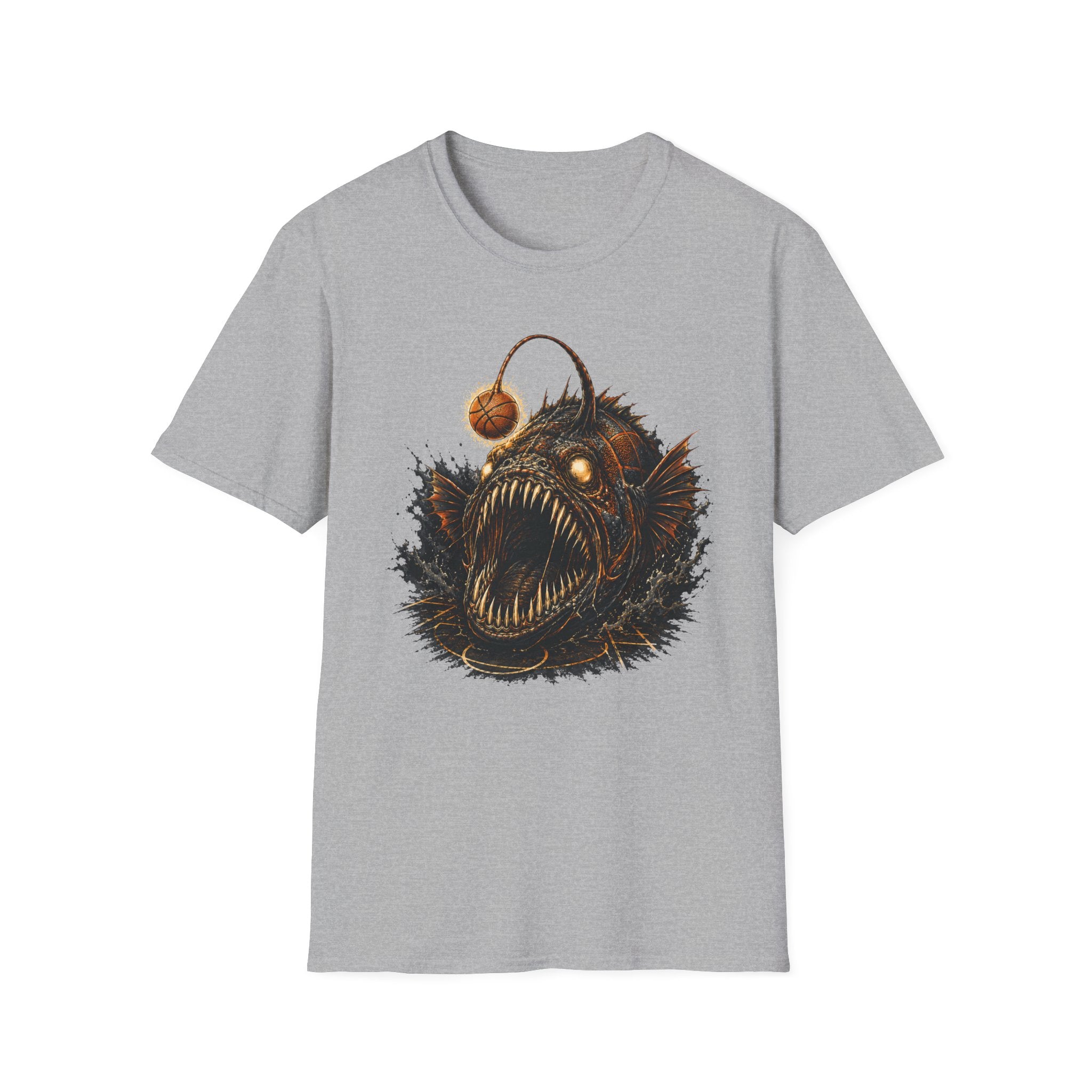 Angler Fish Basketball T-Shirt