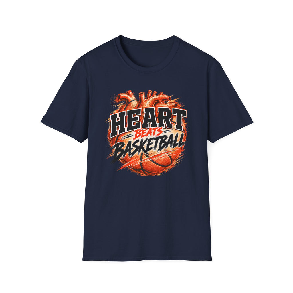 Heart Beats Basketball T-Shirt
