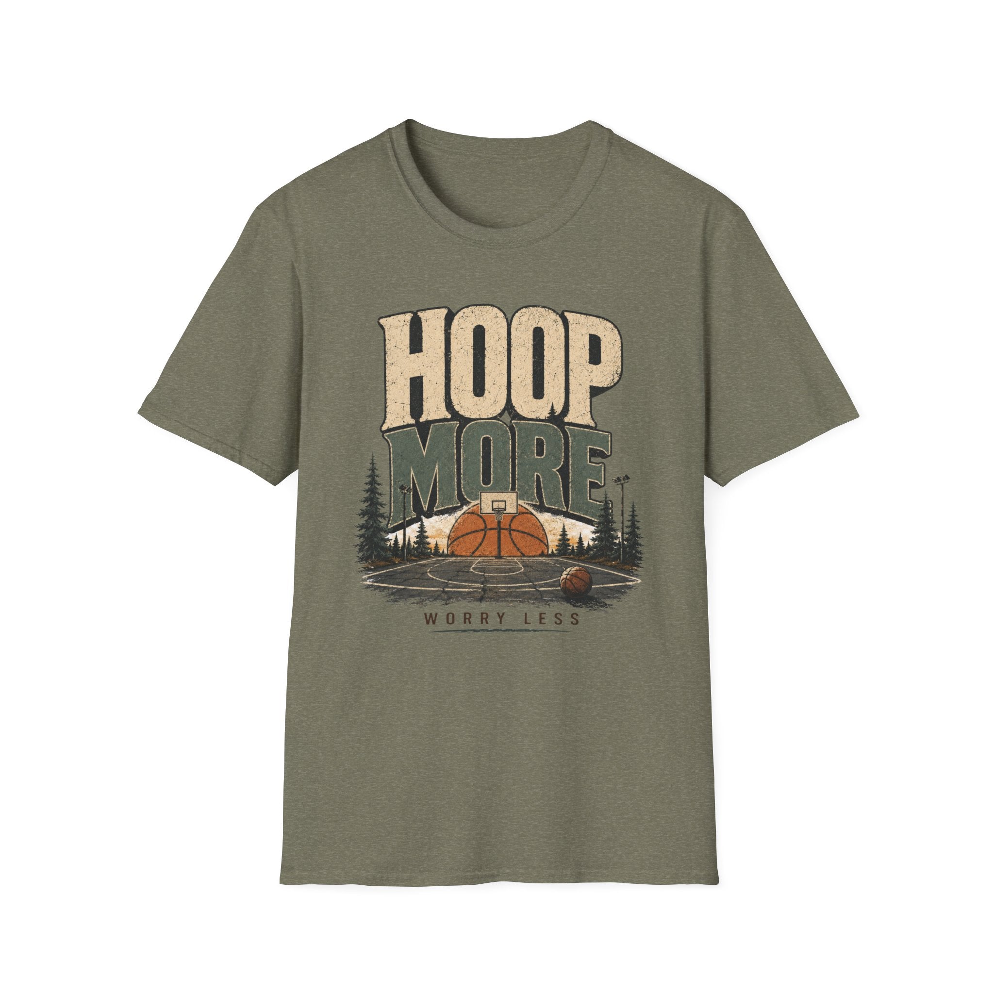 Hoop More Worry Less T-Shirt