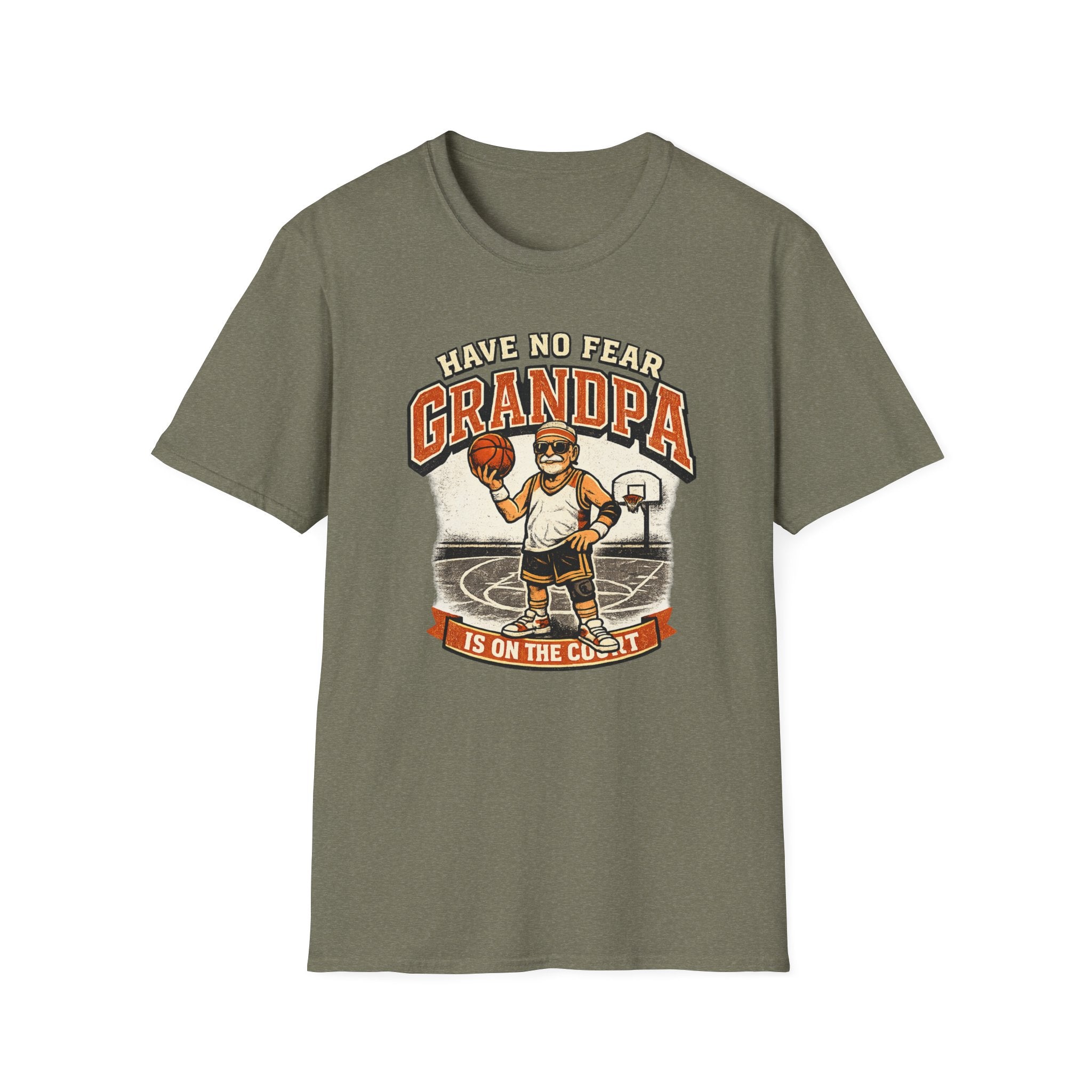 Grandpa On Court T-Shirt