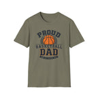Proud Basketball Dad T-Shirt