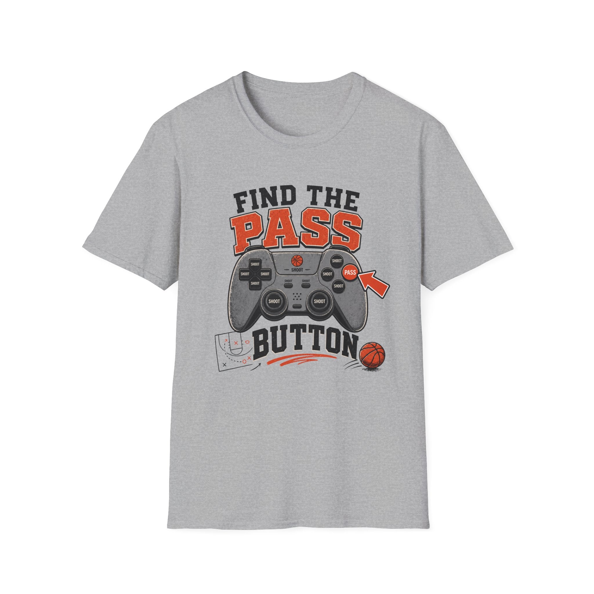 Find The Pass Button T-Shirt