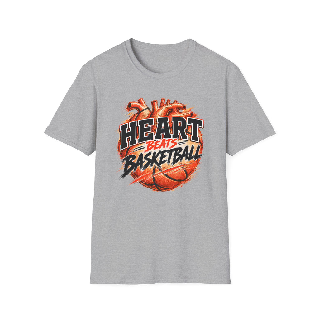 Heart Beats Basketball T-Shirt