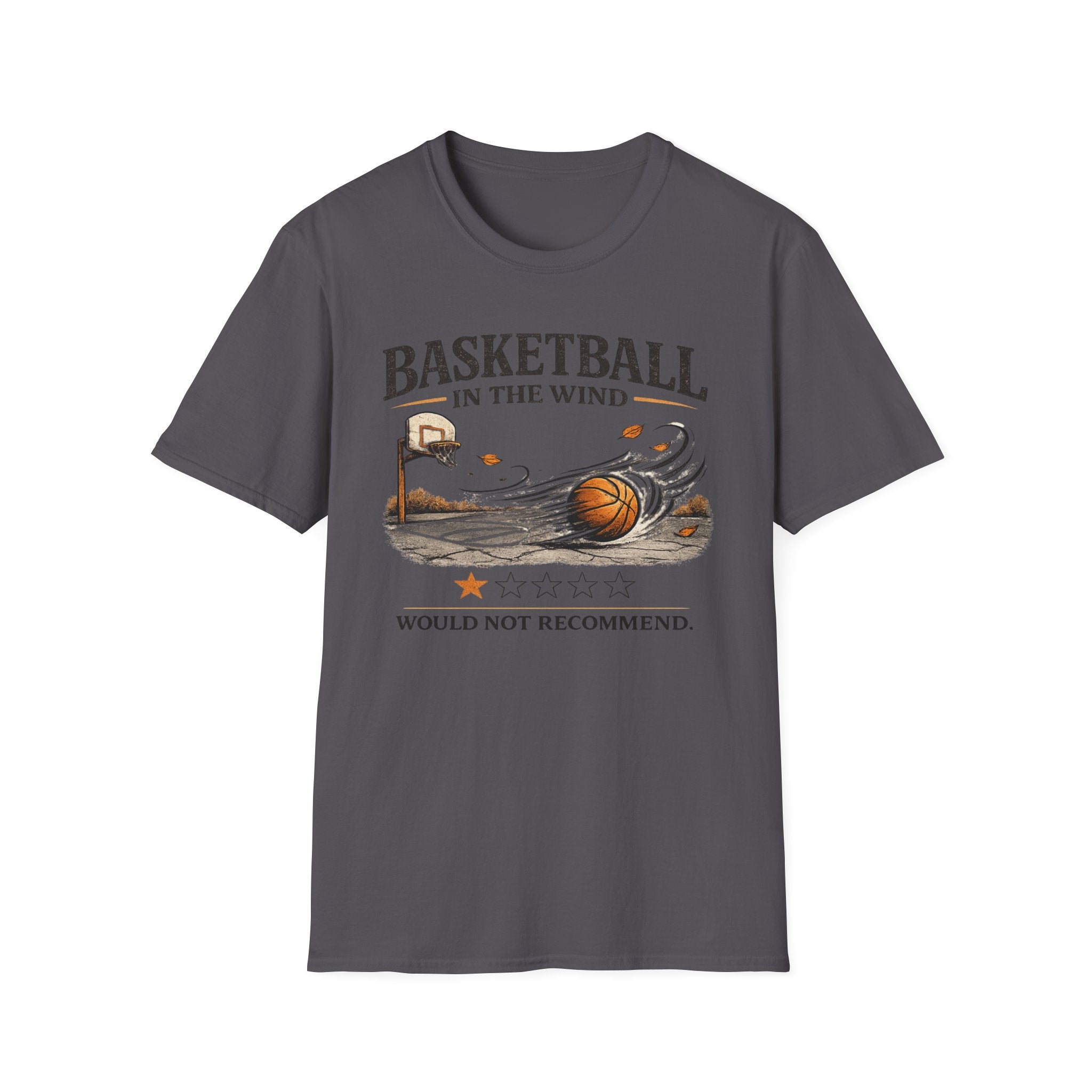 Basketball In The Wind T-Shirt