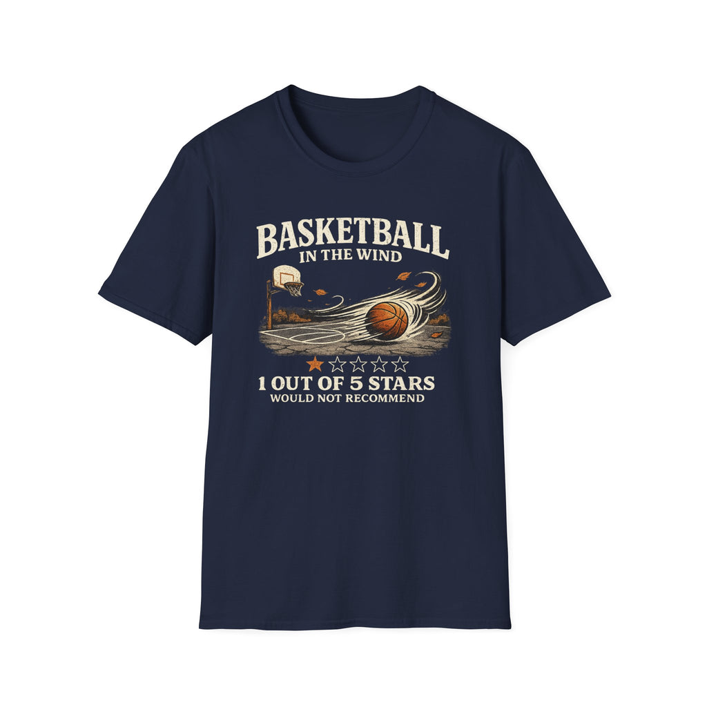 Basketball In The Wind T-Shirt