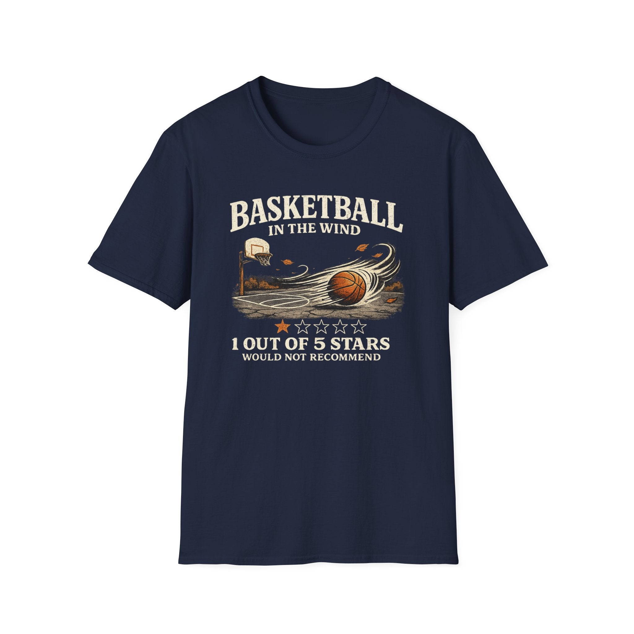 Basketball In The Wind T-Shirt