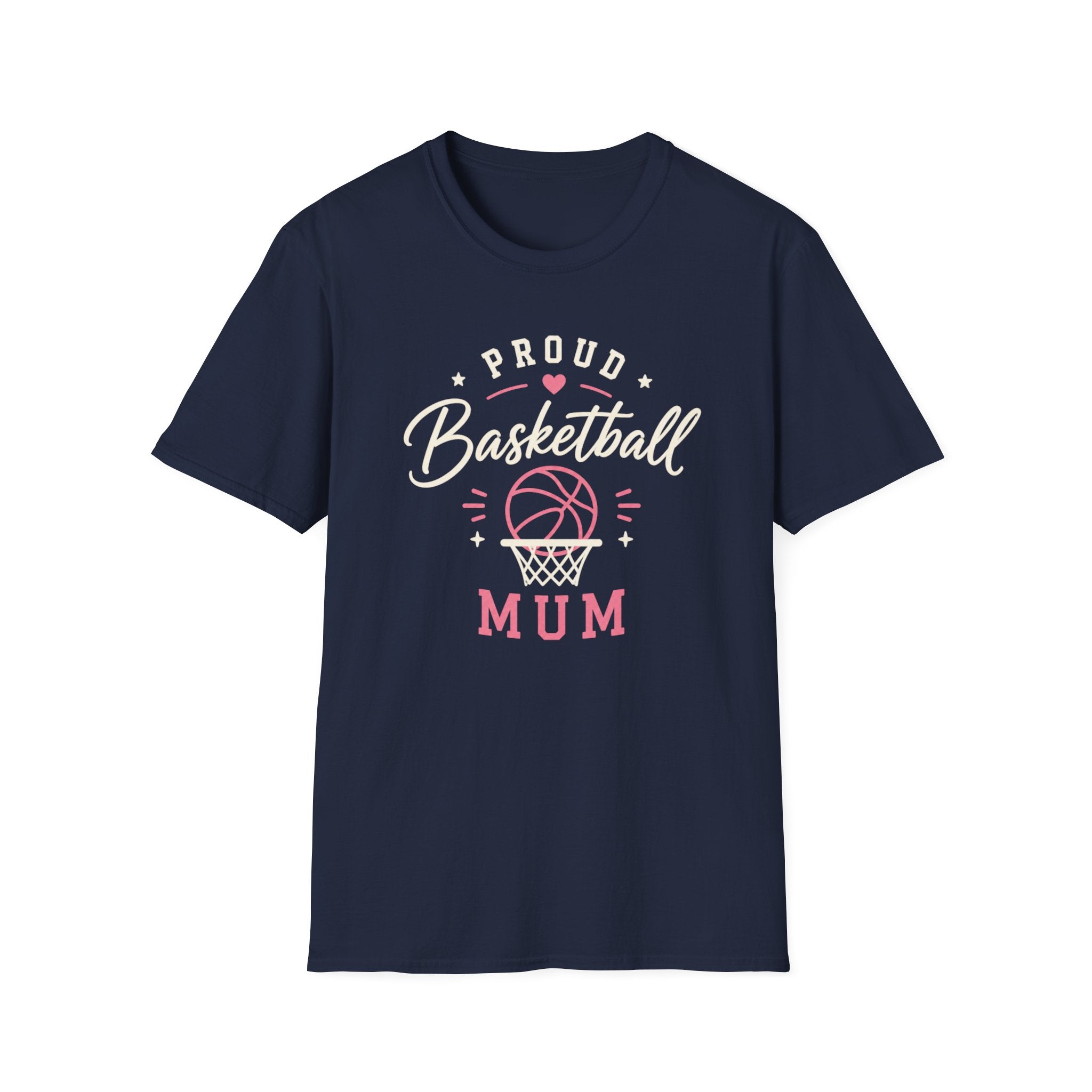 Proud Basketball Mum T-Shirt