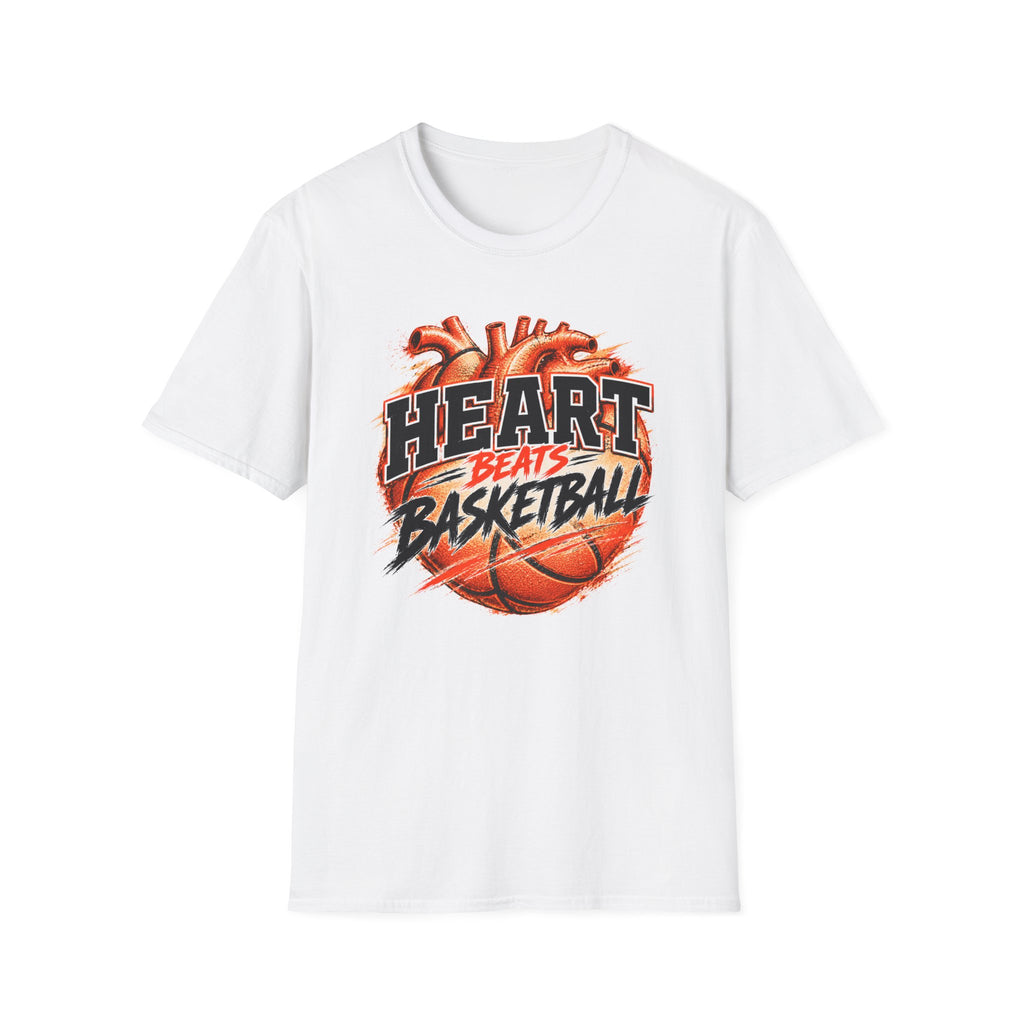 Heart Beats Basketball T-Shirt