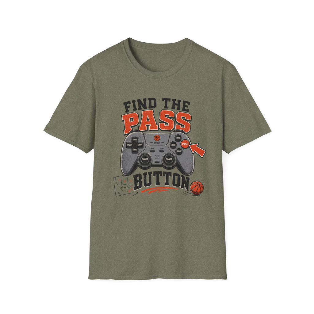 Find The Pass Button T-Shirt