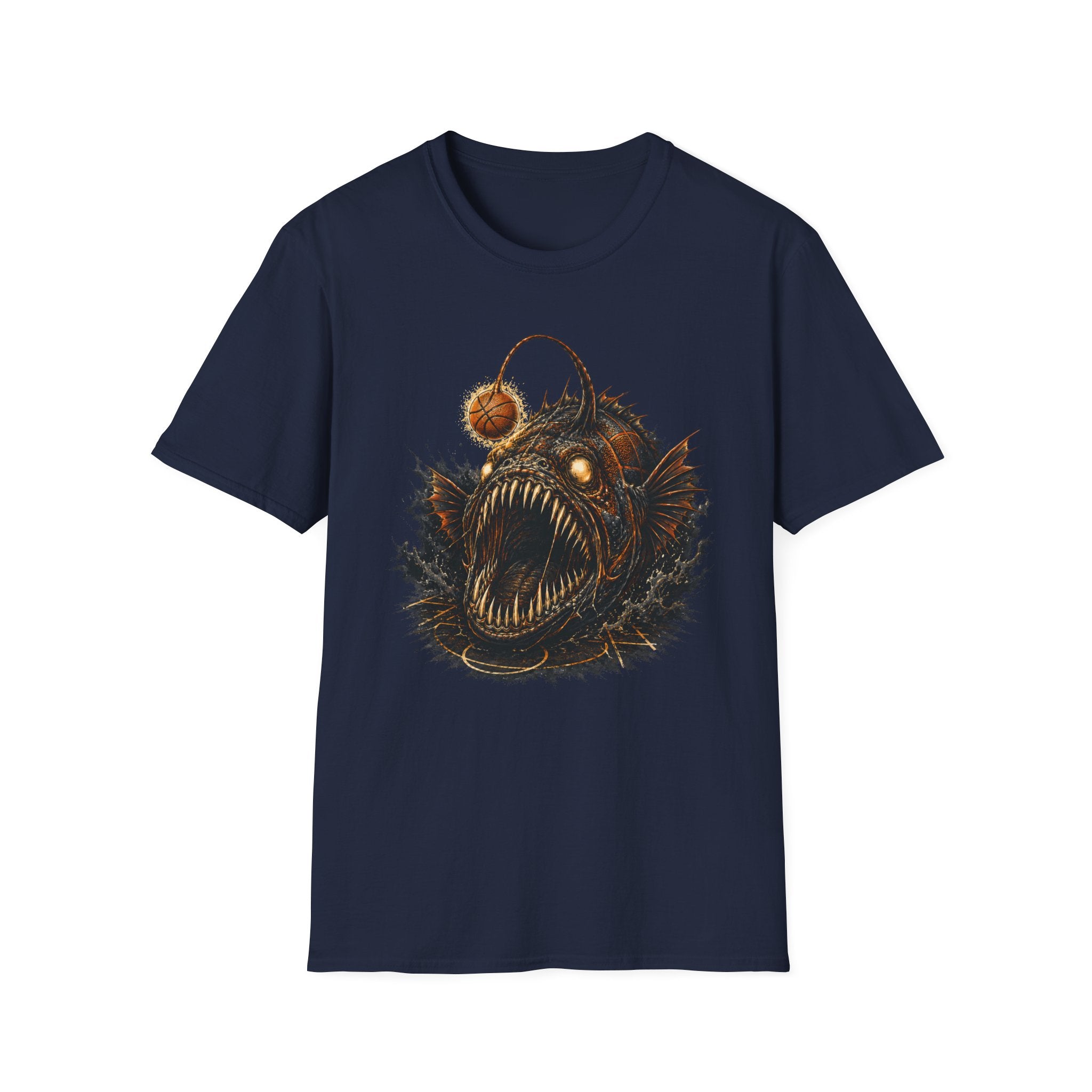 Angler Fish Basketball T-Shirt