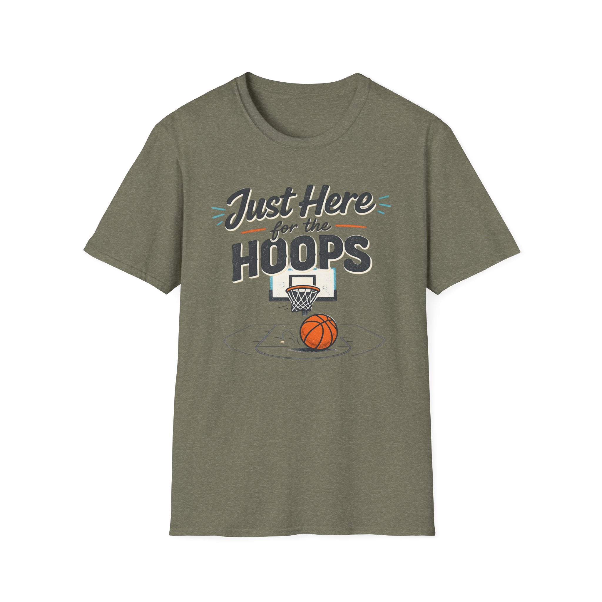 Just Here For The Hoops T-Shirt