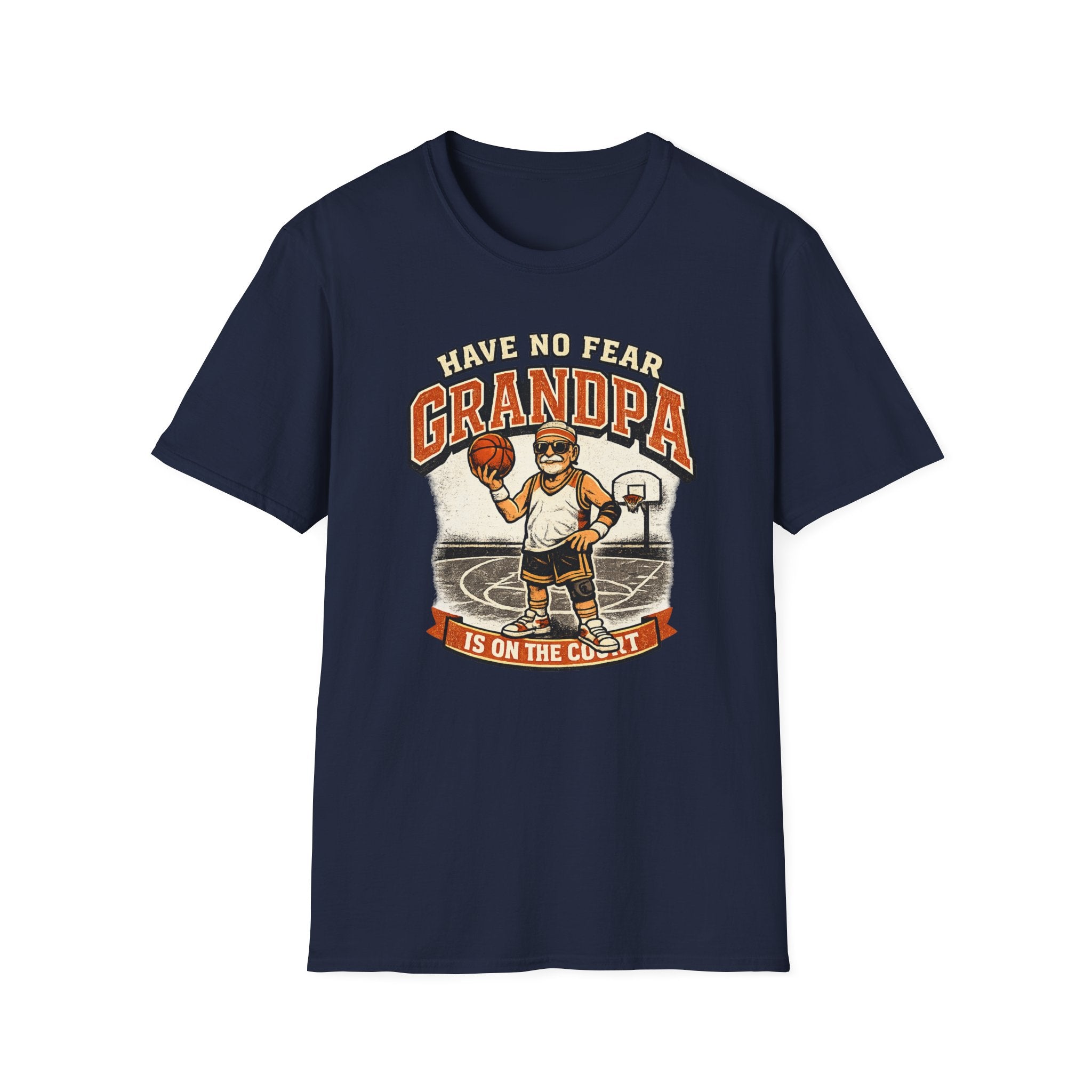 Grandpa On Court T-Shirt