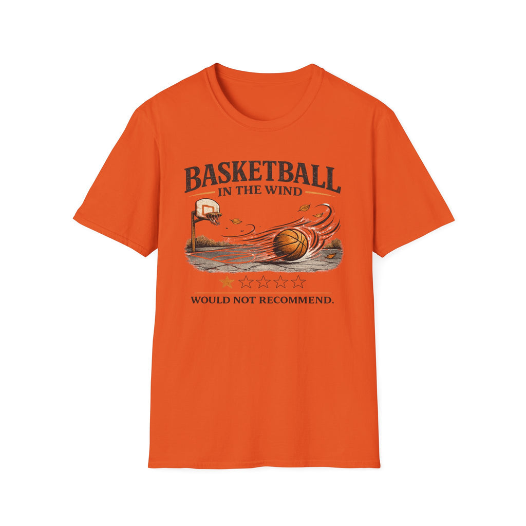 Basketball In The Wind T-Shirt