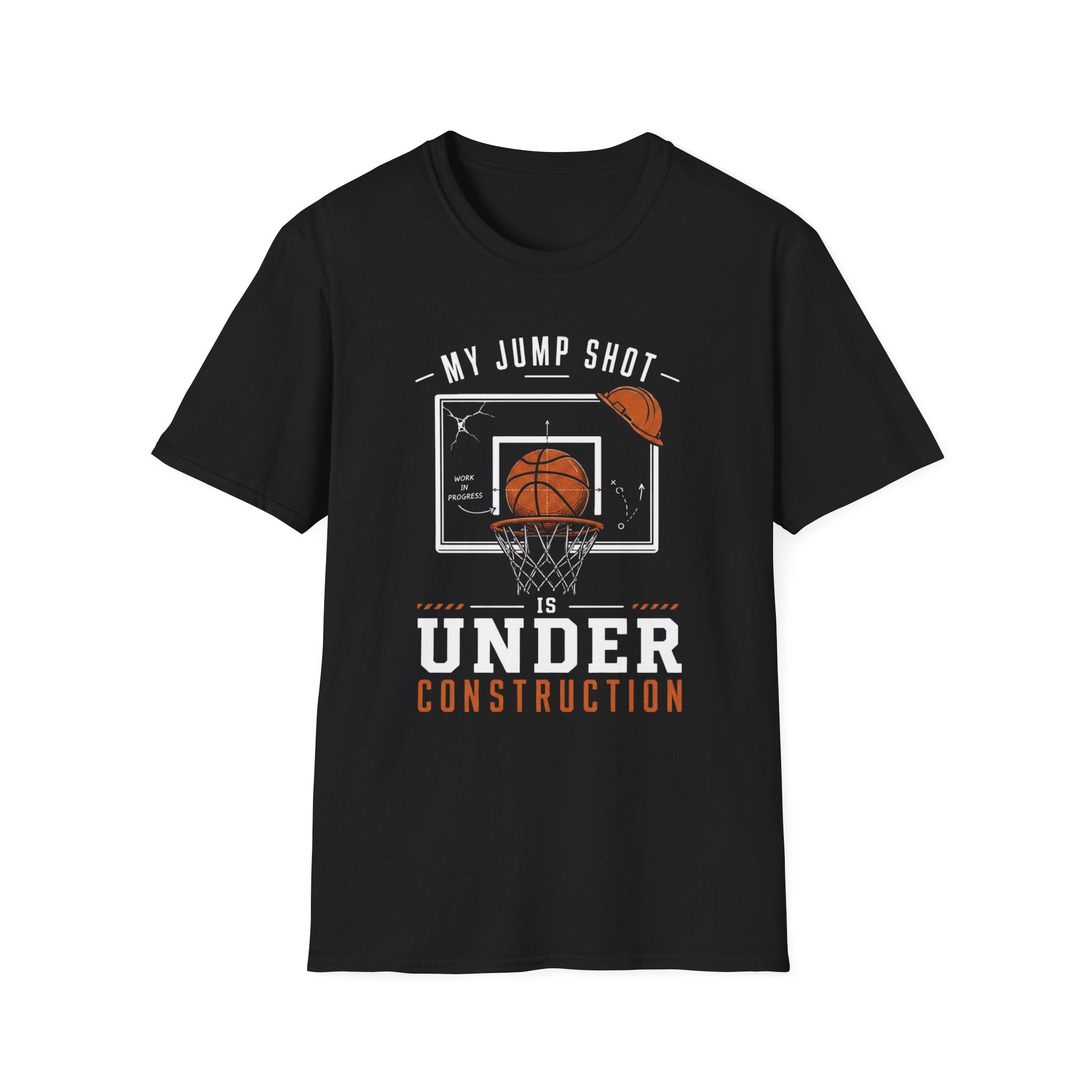 Jump Shot Under Construction T-Shirt