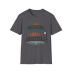 Weekend Forecast Basketball T-Shirt