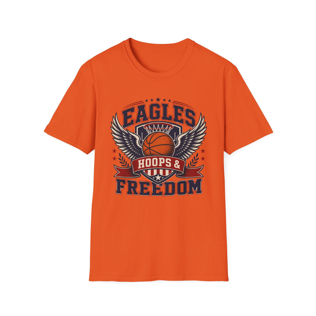 Eagles Hoops & Freedom T-Shirt