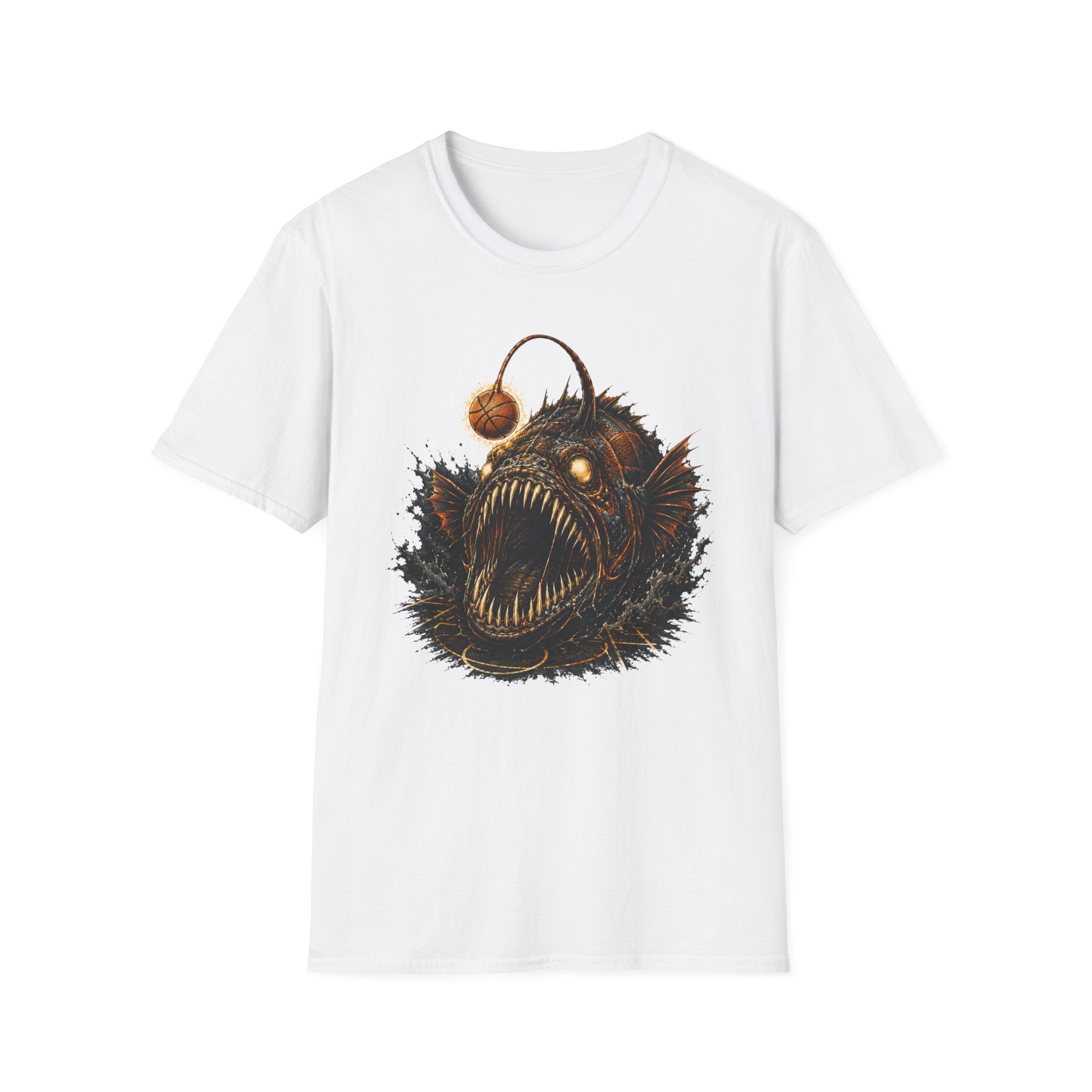 Angler Fish Basketball T-Shirt