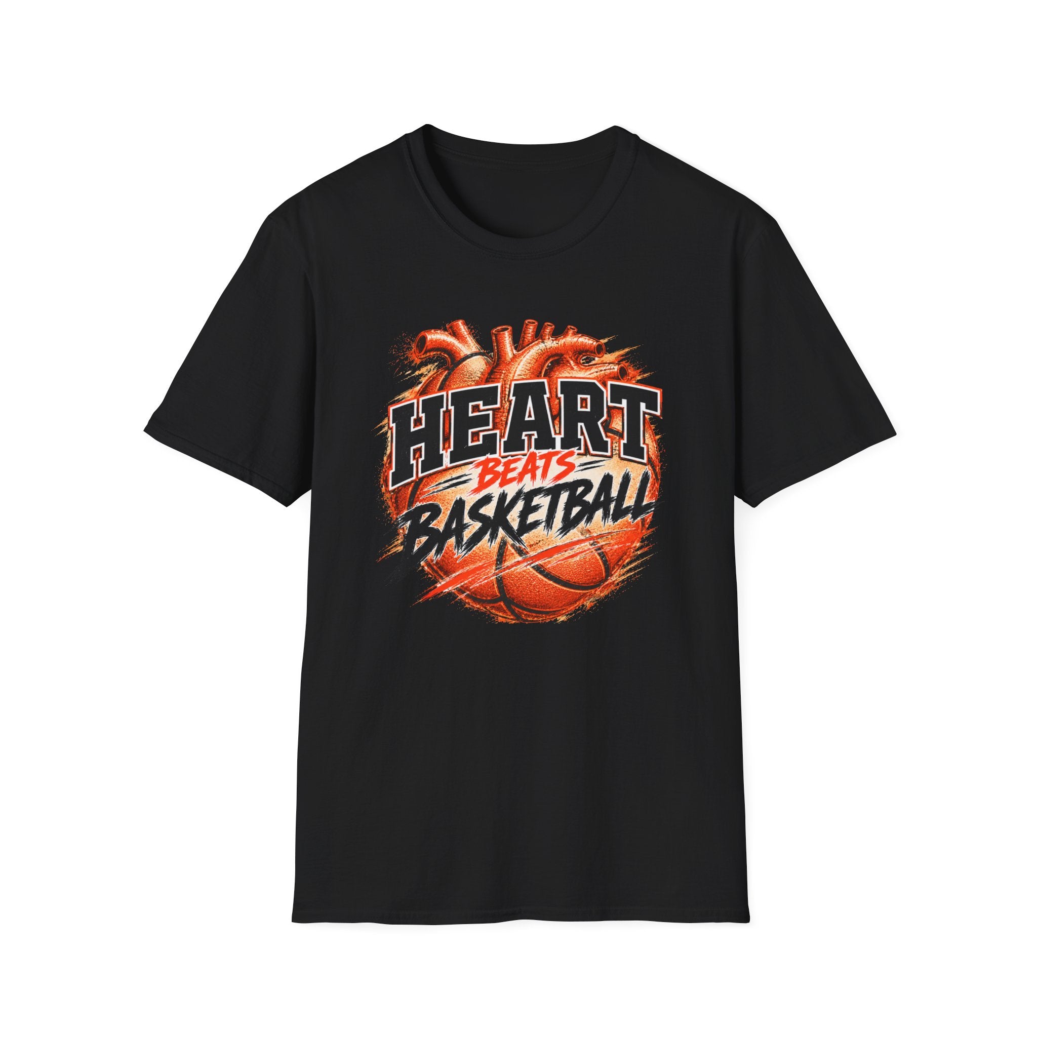 Heart Beats Basketball T-Shirt