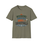 Weekend Forecast Basketball T-Shirt