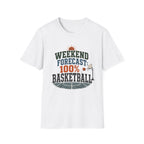 Weekend Forecast Basketball T-Shirt