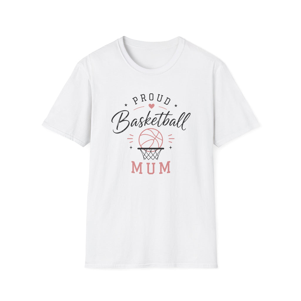 Proud Basketball Mum T-Shirt