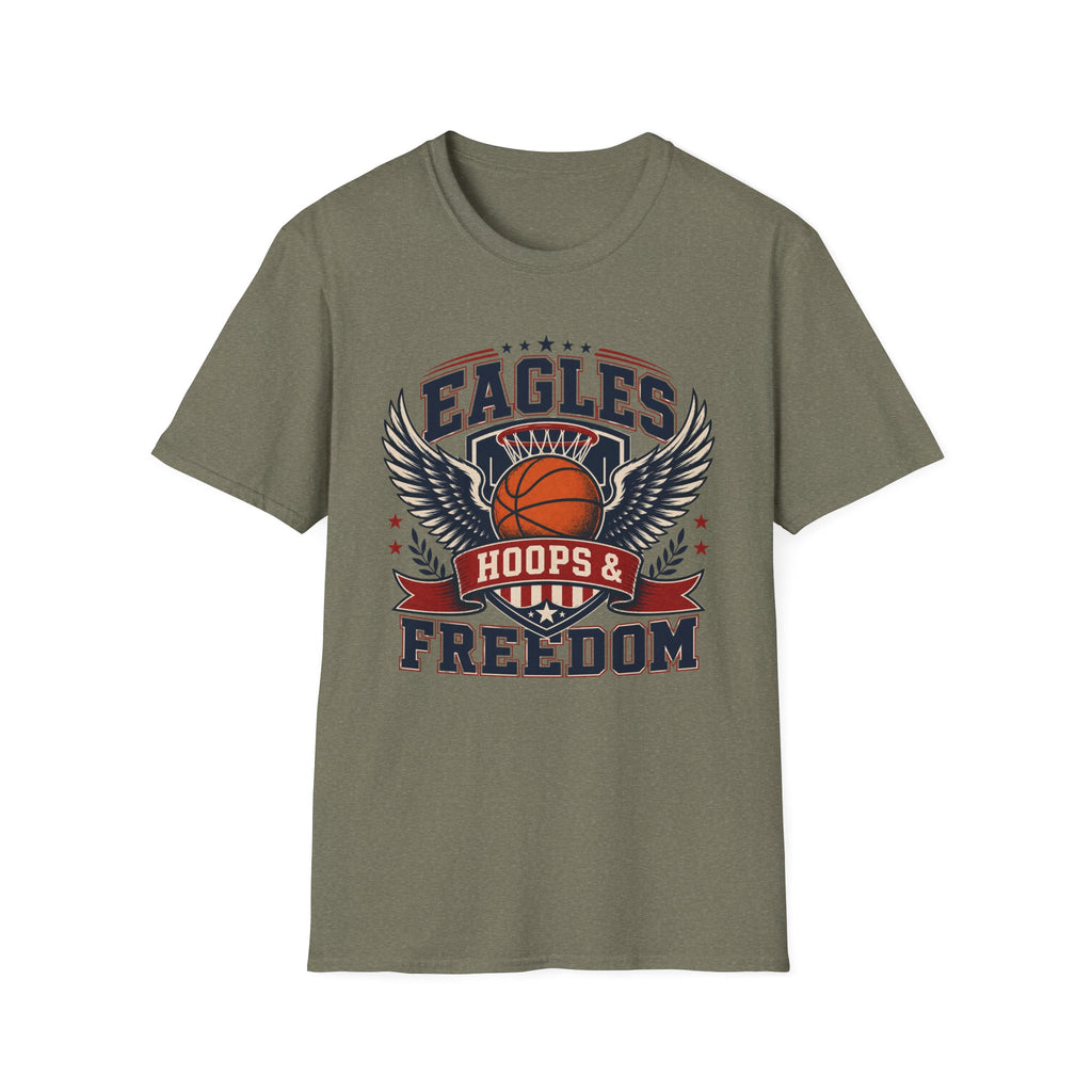 Eagles Hoops & Freedom T-Shirt