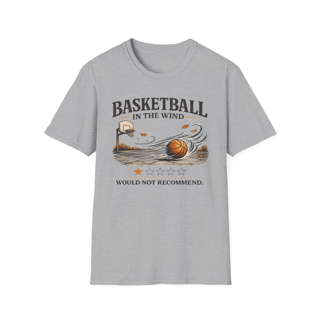 Basketball In The Wind T-Shirt