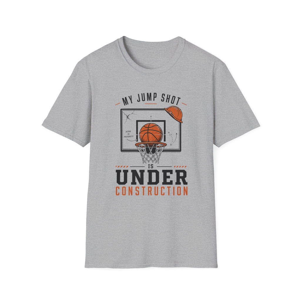 Jump Shot Under Construction T-Shirt