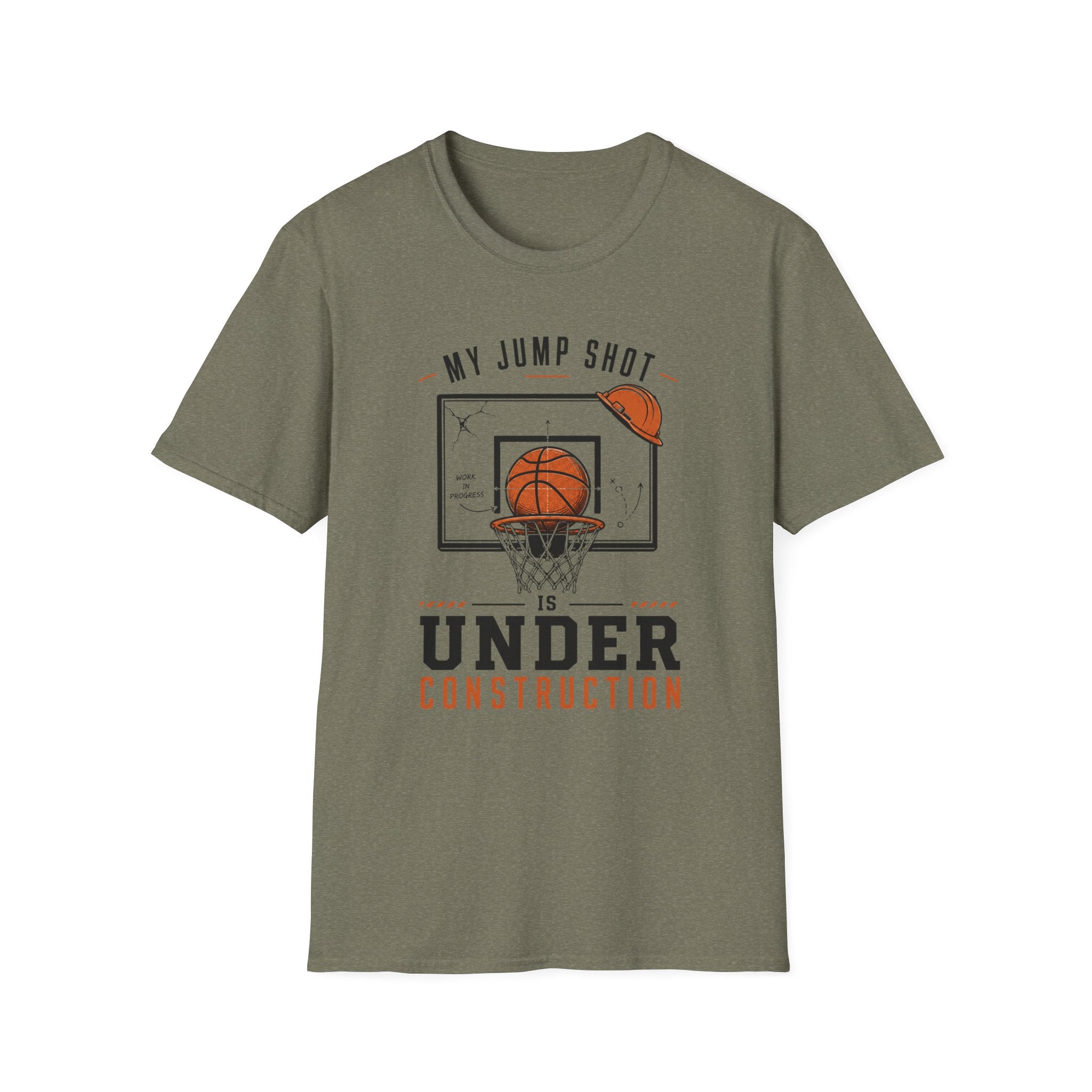 Jump Shot Under Construction T-Shirt