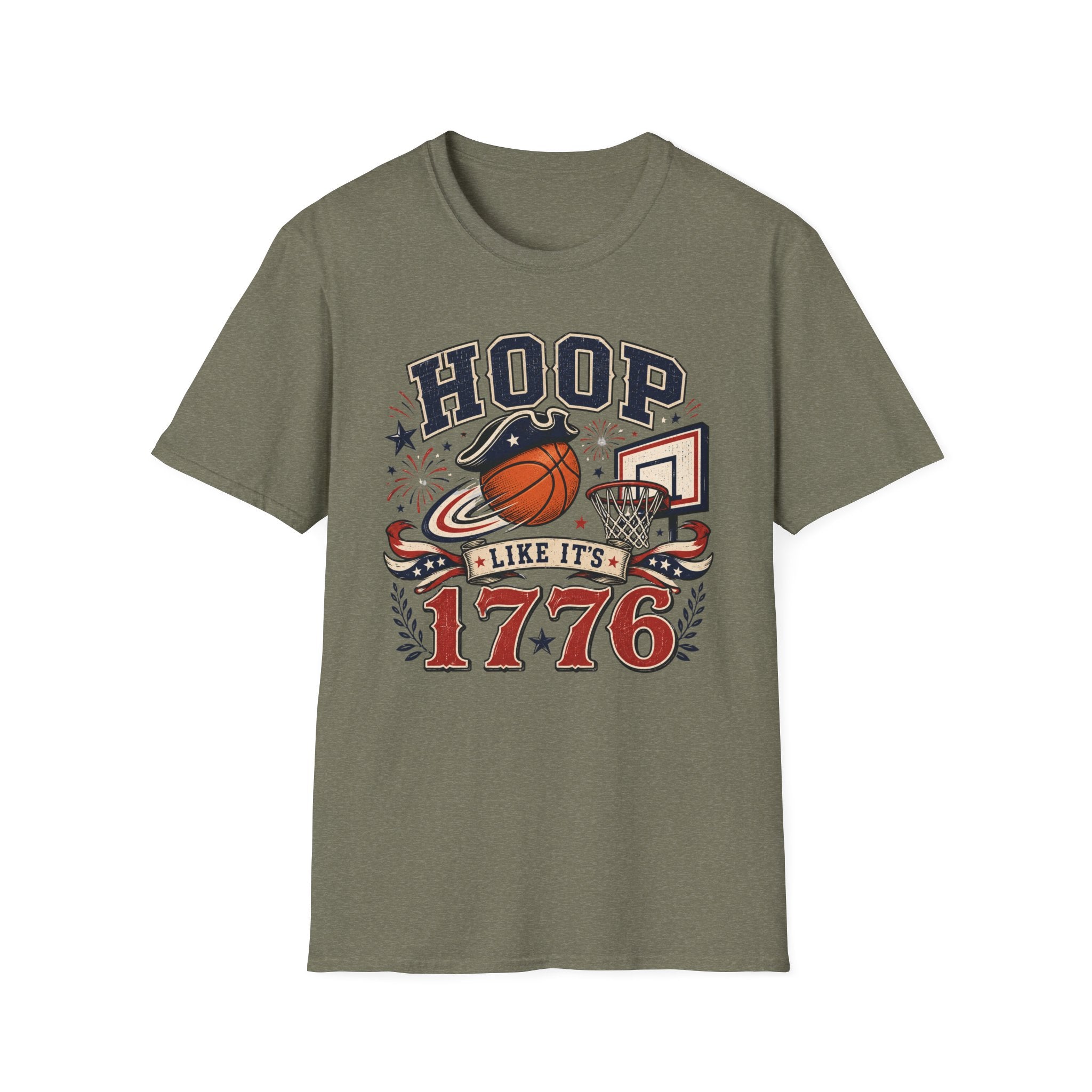 Hoop Like It's 1776 T-Shirt