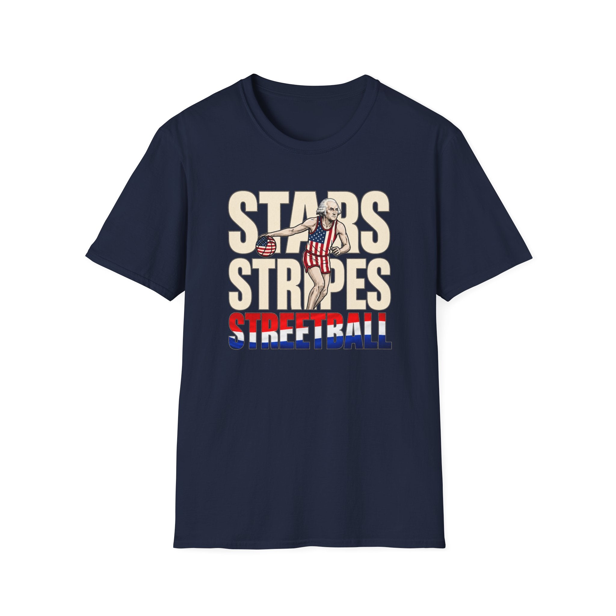 Stars Stripes Streetball T-Shirt