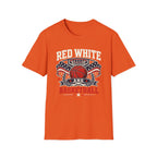 Red White And Basketball T-Shirt
