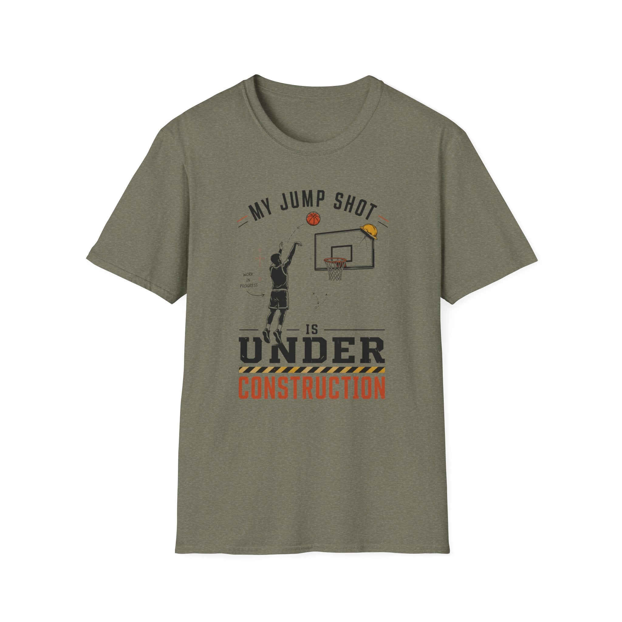 Jump Shot Under Construction 2 T-Shirt