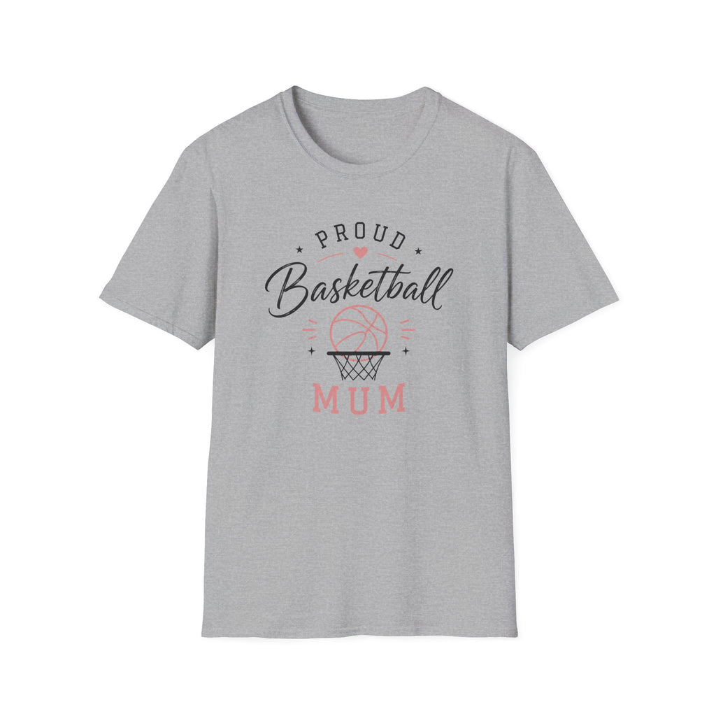Proud Basketball Mum T-Shirt