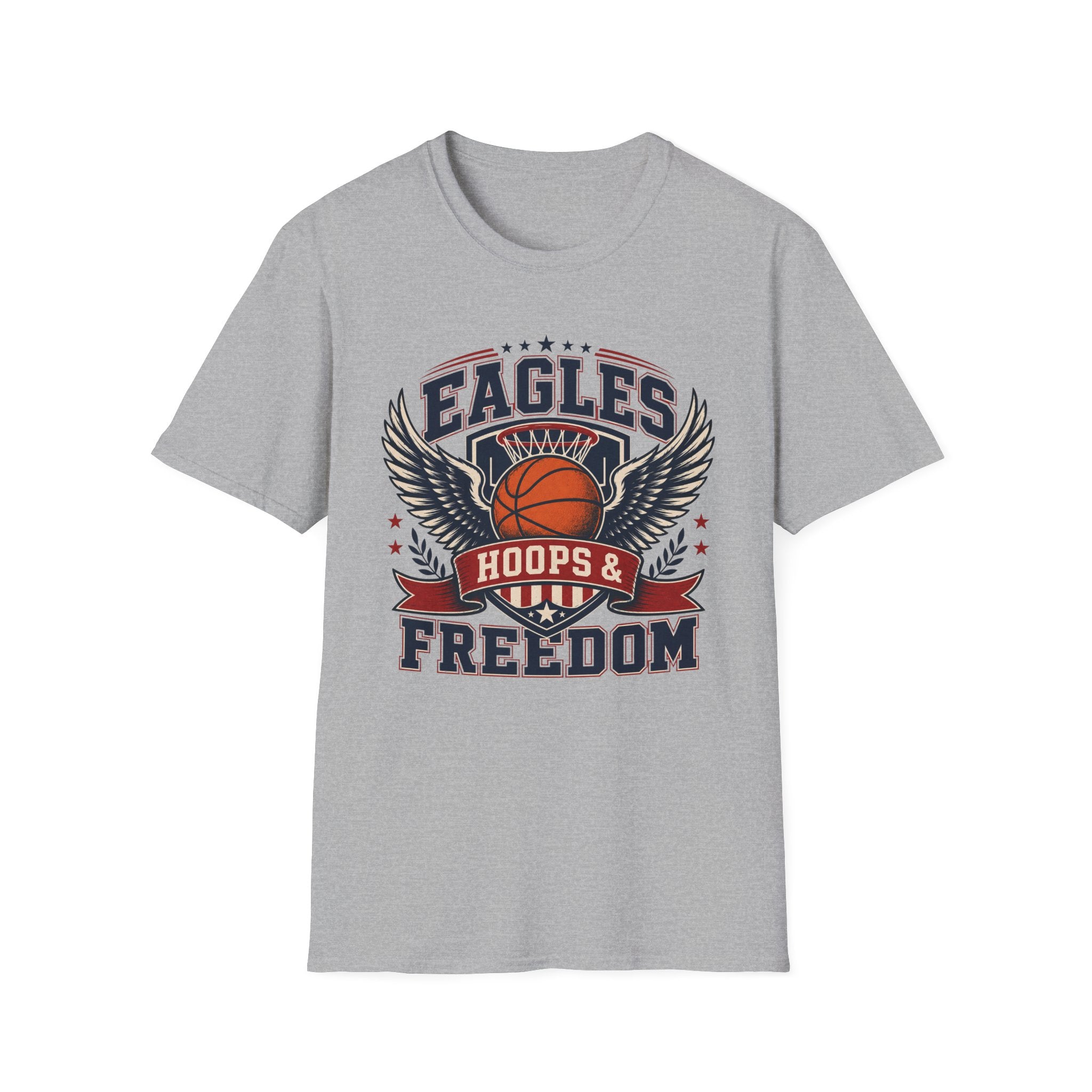 Eagles Hoops & Freedom T-Shirt